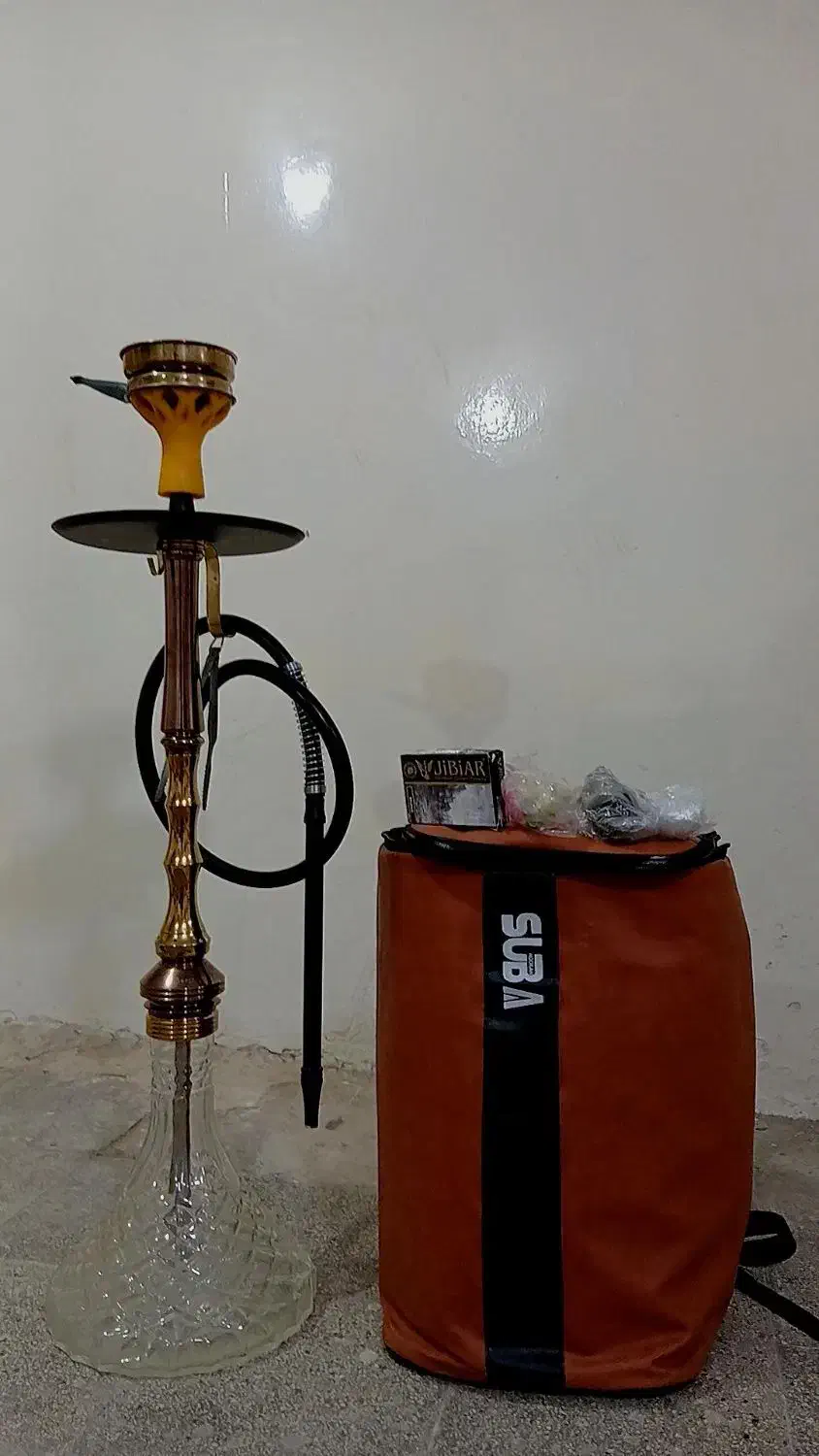 قلیان درحد نو همراه با کیف|صنایع دستی و سایر لوازم تزئینی|مشهد, رسالت|دیوار