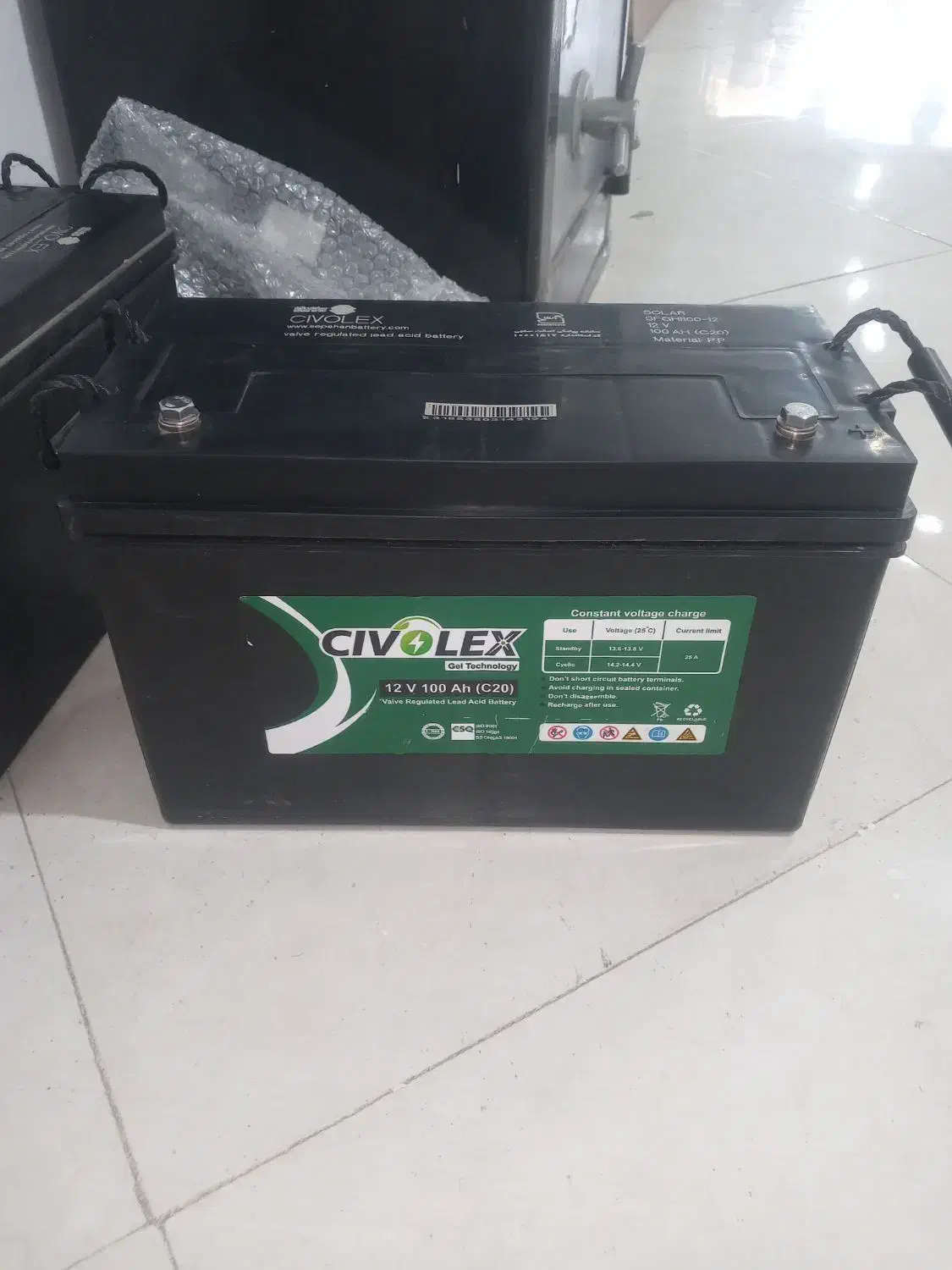 باتری یو پی اس ۱۲ ولت ۱۰۰ آمپر|قطعات و لوازم جانبی رایانه|نسیمشهر, |دیوار