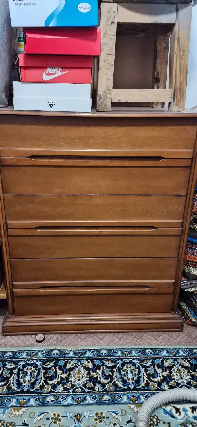 دراور چوبی و بوفه|جاکفشی، کمد، دراور|یزد, |دیوار