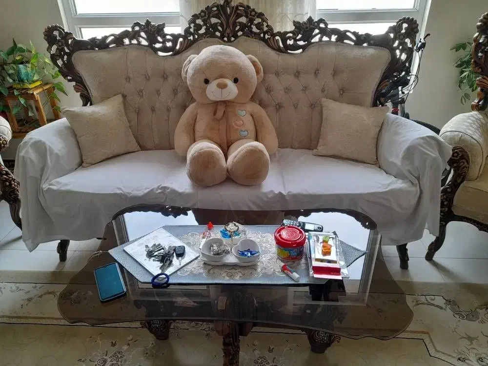 مبلمان سلطنتی ۹ نفره|مبلمان خانگی و میز عسلی|قدس, شهرقدس|دیوار