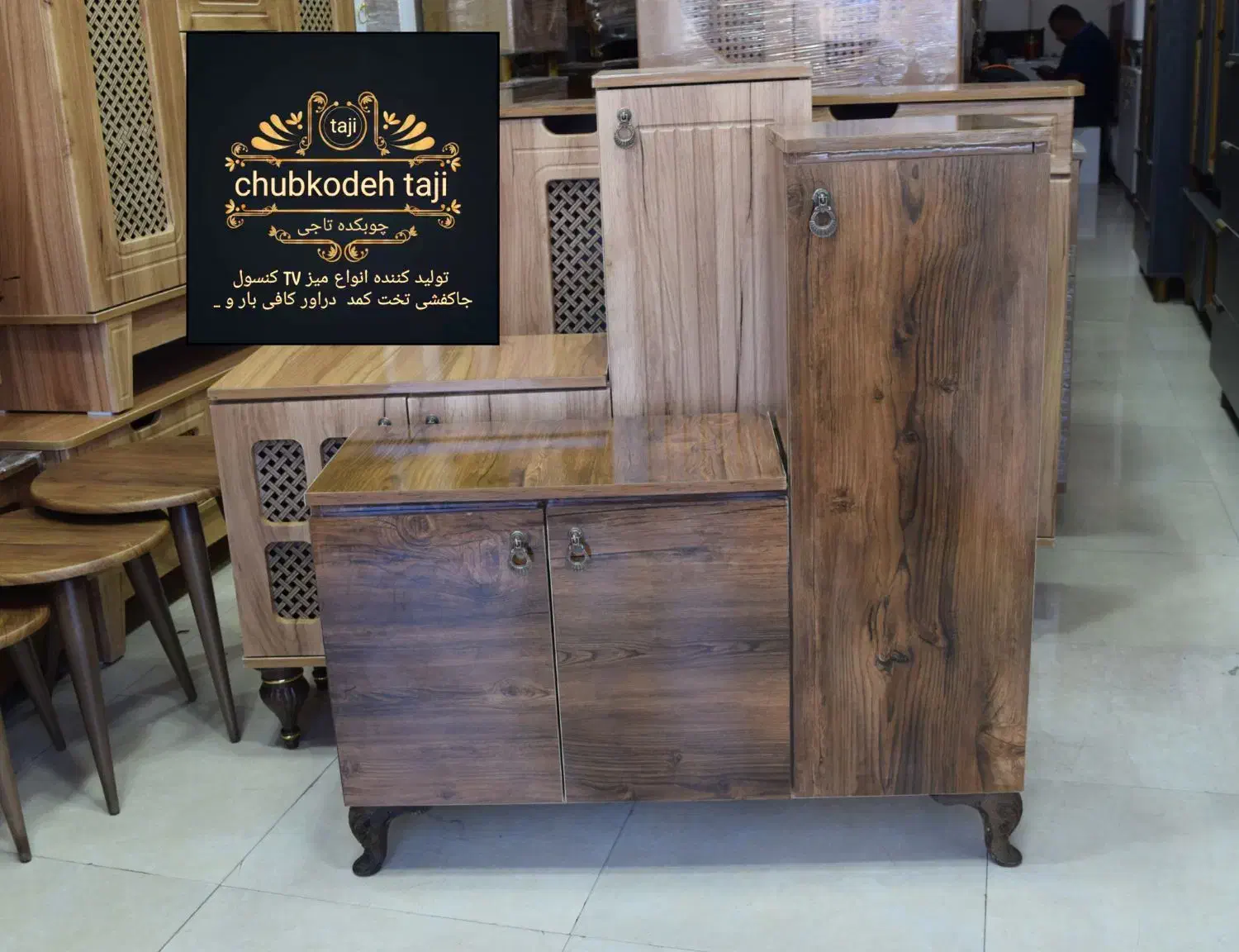 جاکفشی مدل نشیمن L و جاواکسی جدید 3400تومن  کنسول|جاکفشی، کمد، دراور|مشهد, یاس|دیوار