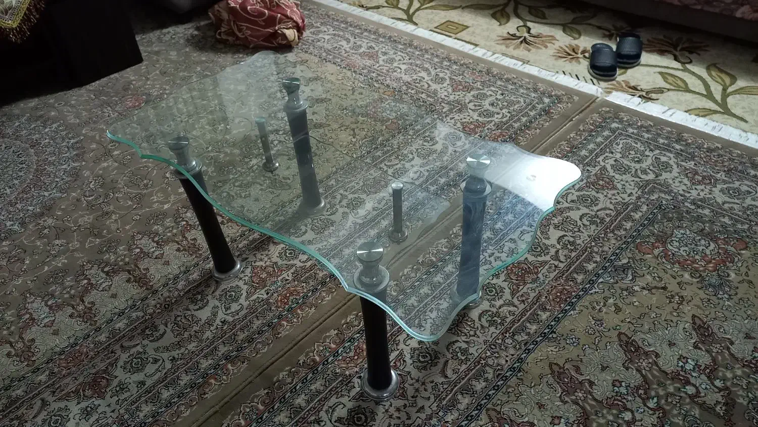 فروش یک عدد جلومبلی شیشه ای|مبلمان خانگی و میز عسلی|لاهیجان, امیرشهید|دیوار