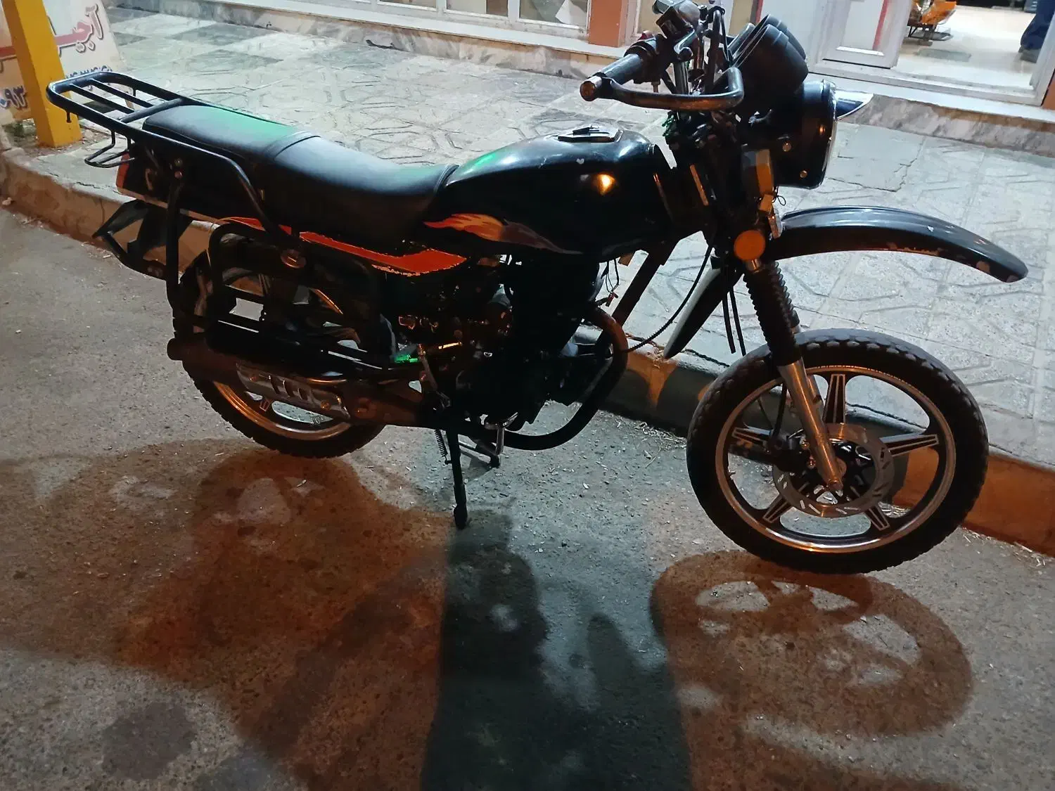 متور شکاری تیزپر200|موتورسیکلت|نیمبلوک, |دیوار