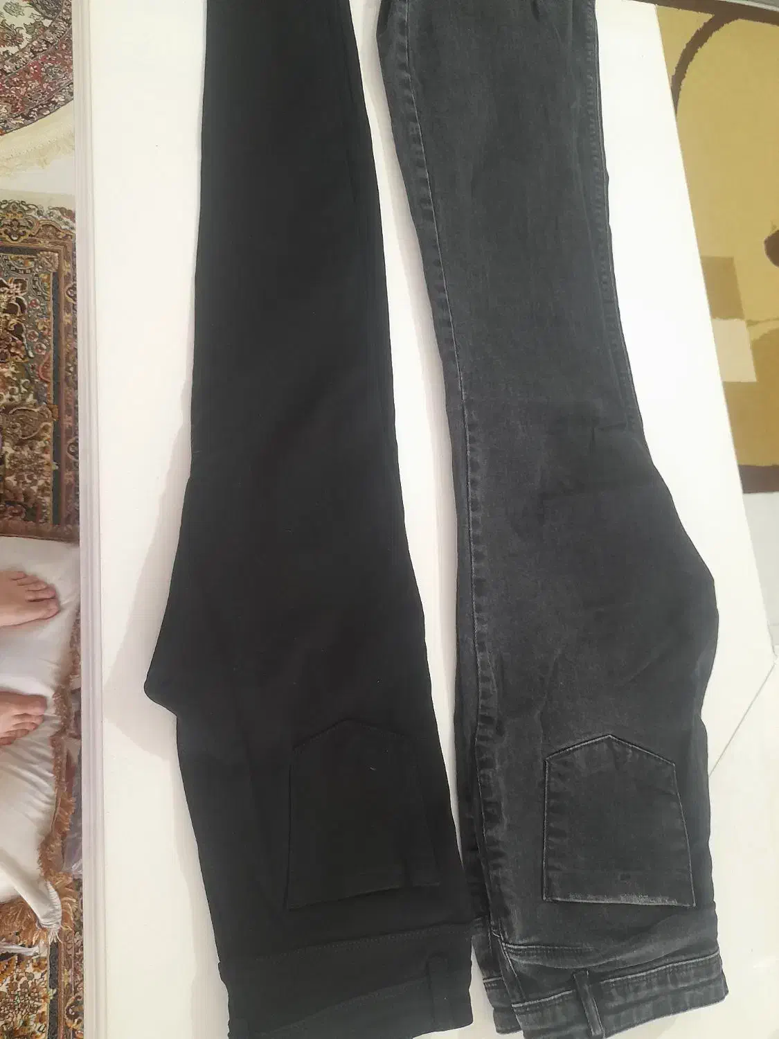 ۲ تا شلوار خیلی نو  یکی لی اصل یکی کتان|لباس|سنقر, |دیوار