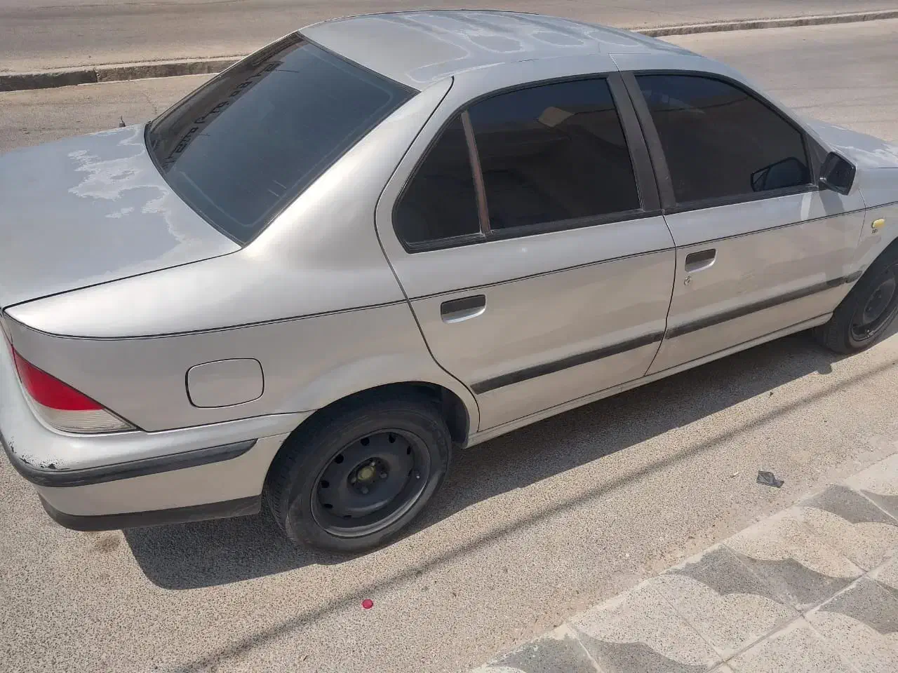 سمند ۸۴ رنگ فابریک شاسی پلم|خودرو سواری و وانت|لار, |دیوار