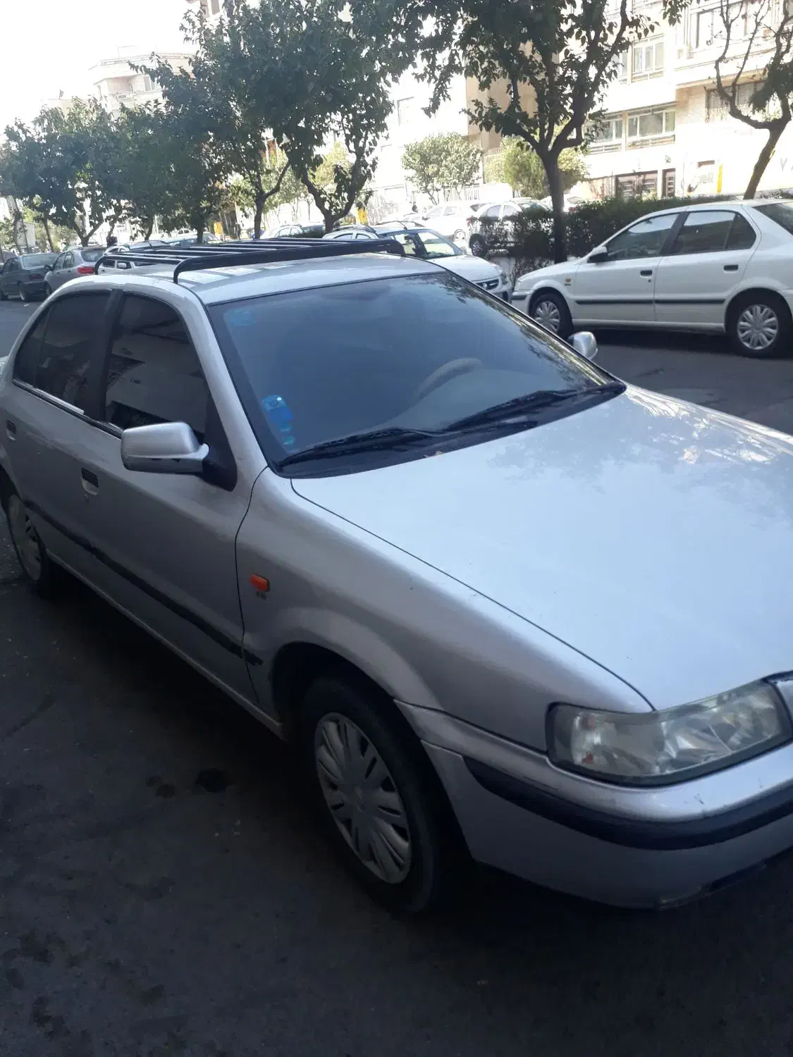 سمند نقره ای مدل ۸۳ دوگانه دستی|خودرو سواری و وانت|تهران, زرکش|دیوار