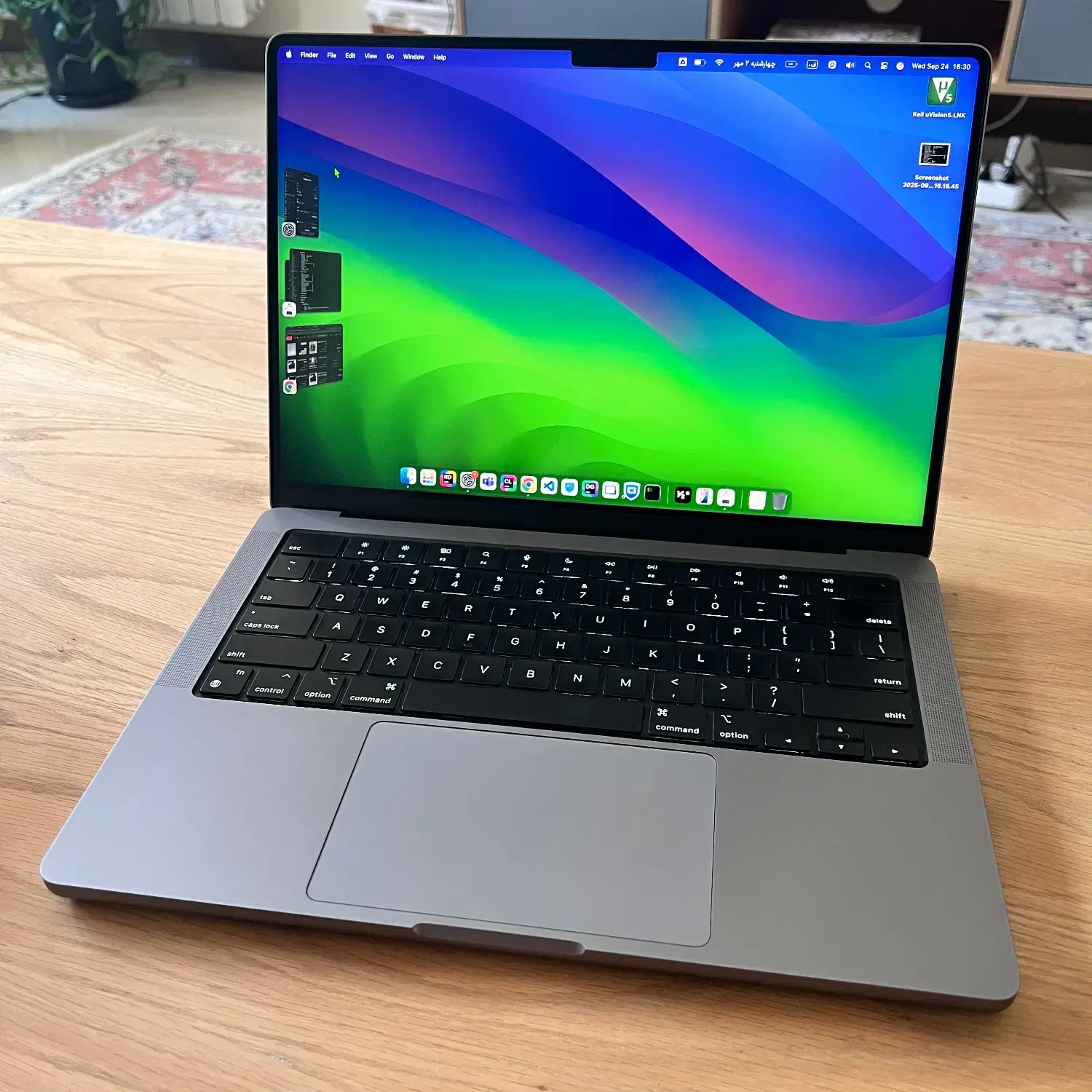 Macbook Pro M1 2021 (DJ69DHQ2VY)|رایانه همراه|تهران, شهرک خرازی|دیوار