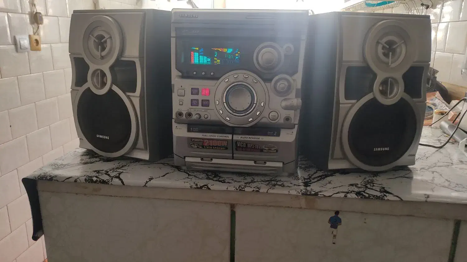 ضبط صوت وسی دی در حد نو سامسونگ|سیستم صوتی خانگی|نجف‌آباد, صالح آباد|دیوار