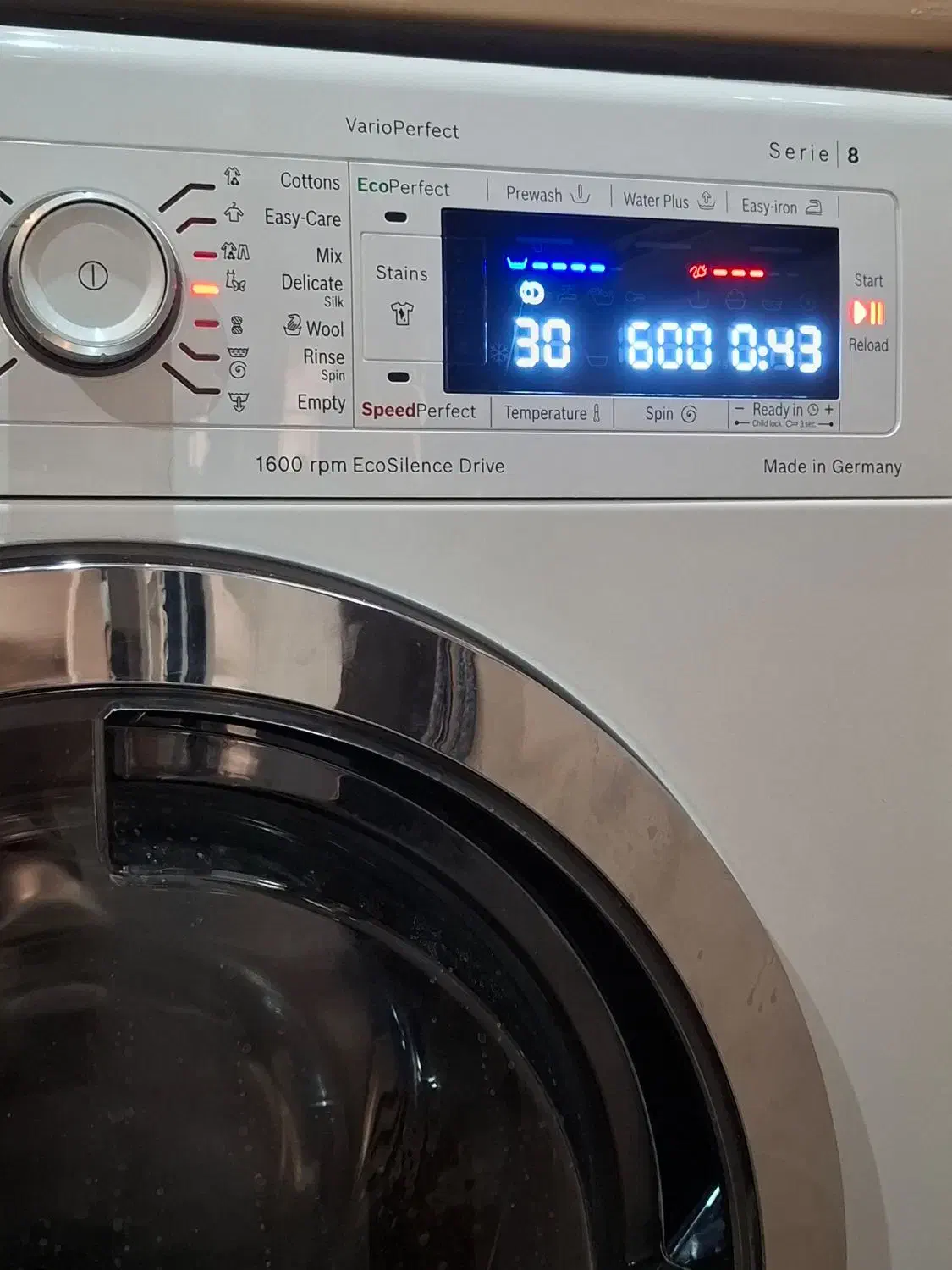 لباسشویی بوش آلمان|ماشین لباسشویی و خشک‌کن لباس|نسیم‌شهر, |دیوار