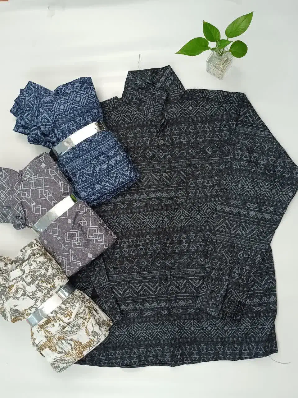 پیراهن کنفی چاپی (تولیدی کلبه مد)|لباس|قم, نیروگاه|دیوار