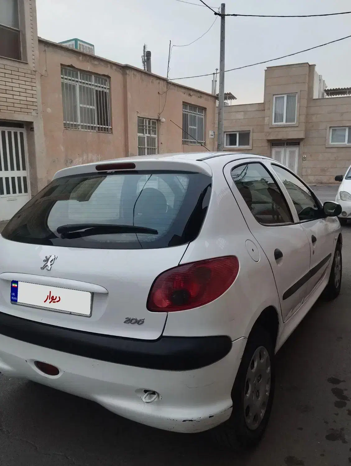 206 تیپ دو مدل 95|خودرو سواری و وانت|کاشان, میدان کهنه|دیوار