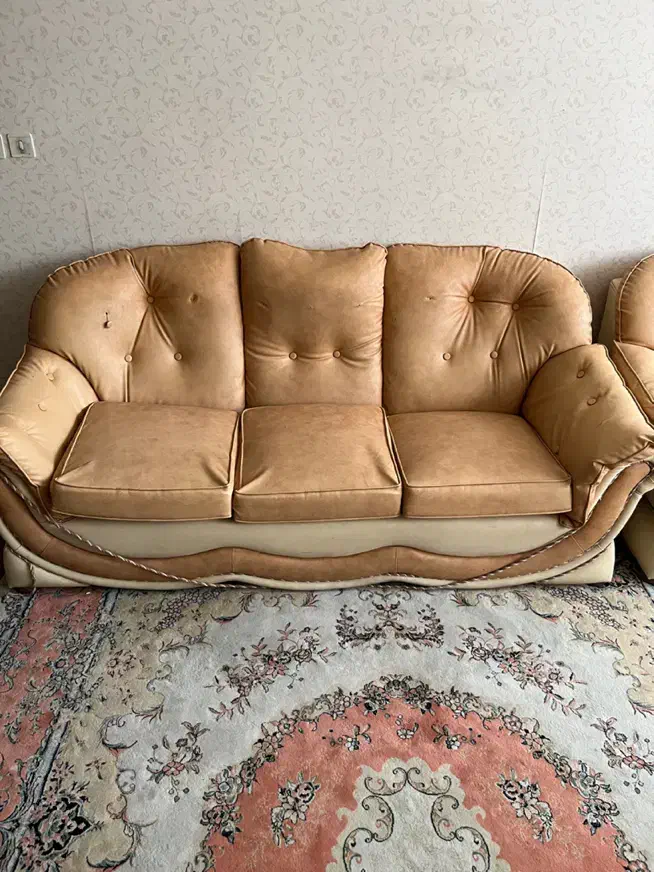 مبل ۳ نفره و دوتا تک نفره|مبلمان خانگی و میز عسلی|اصفهان, جلفا|دیوار