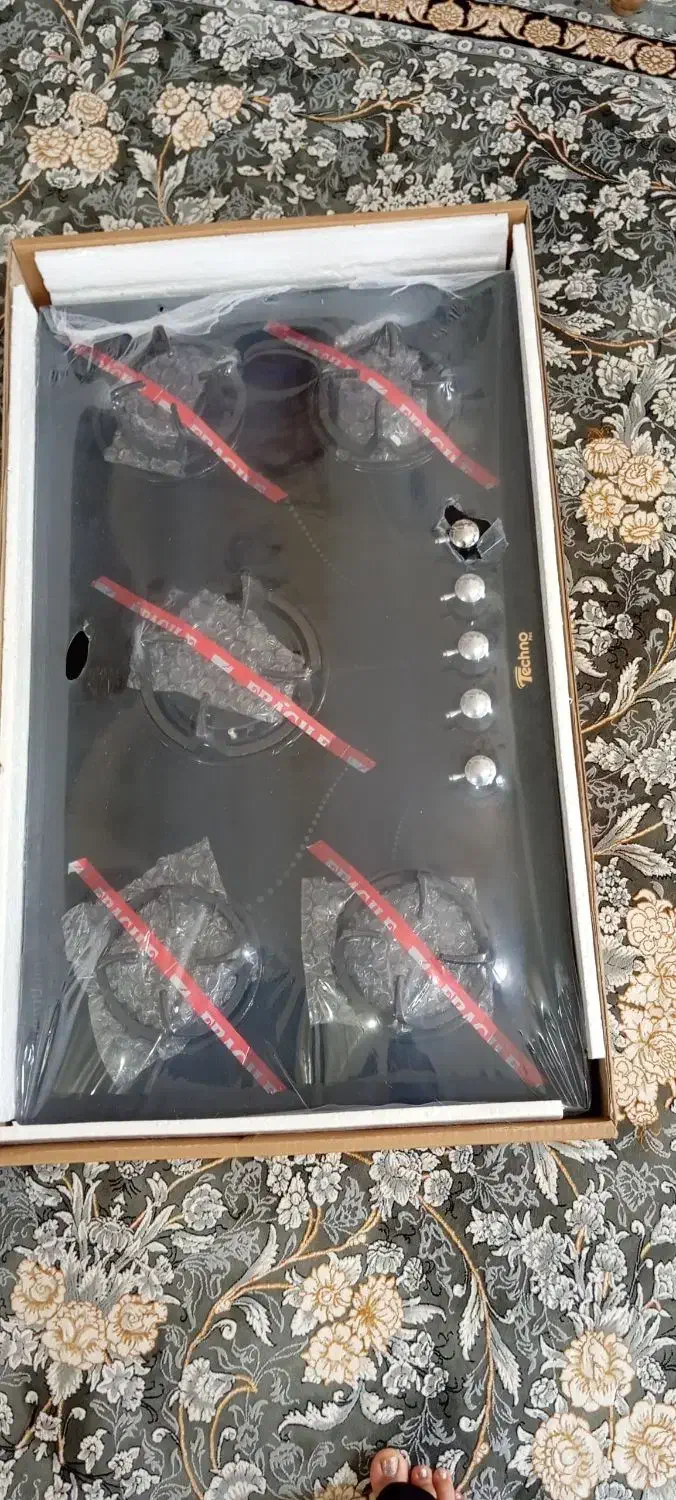 گاز صفحه ای تکنو و هود آلتون نو|اجاق گاز و لوازم برقی پختوپز|خاوه, |دیوار