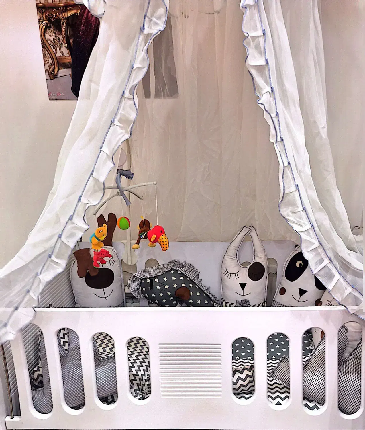 تخت گهواره ای کودک|تخت و صندلی بچه|محمدشهر, همایون ویلا|دیوار