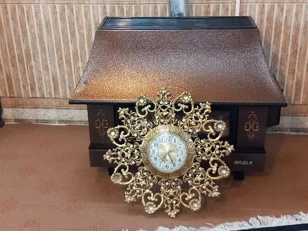 ساعت برنج بزرگ|ساعت دیواری و تزئینی|بروجرد, |دیوار