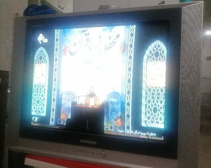 تلویزیون 29 اینچ سامسونگ اصلی قدیمی|تلویزیون و پروژکتور|قزوین, |دیوار