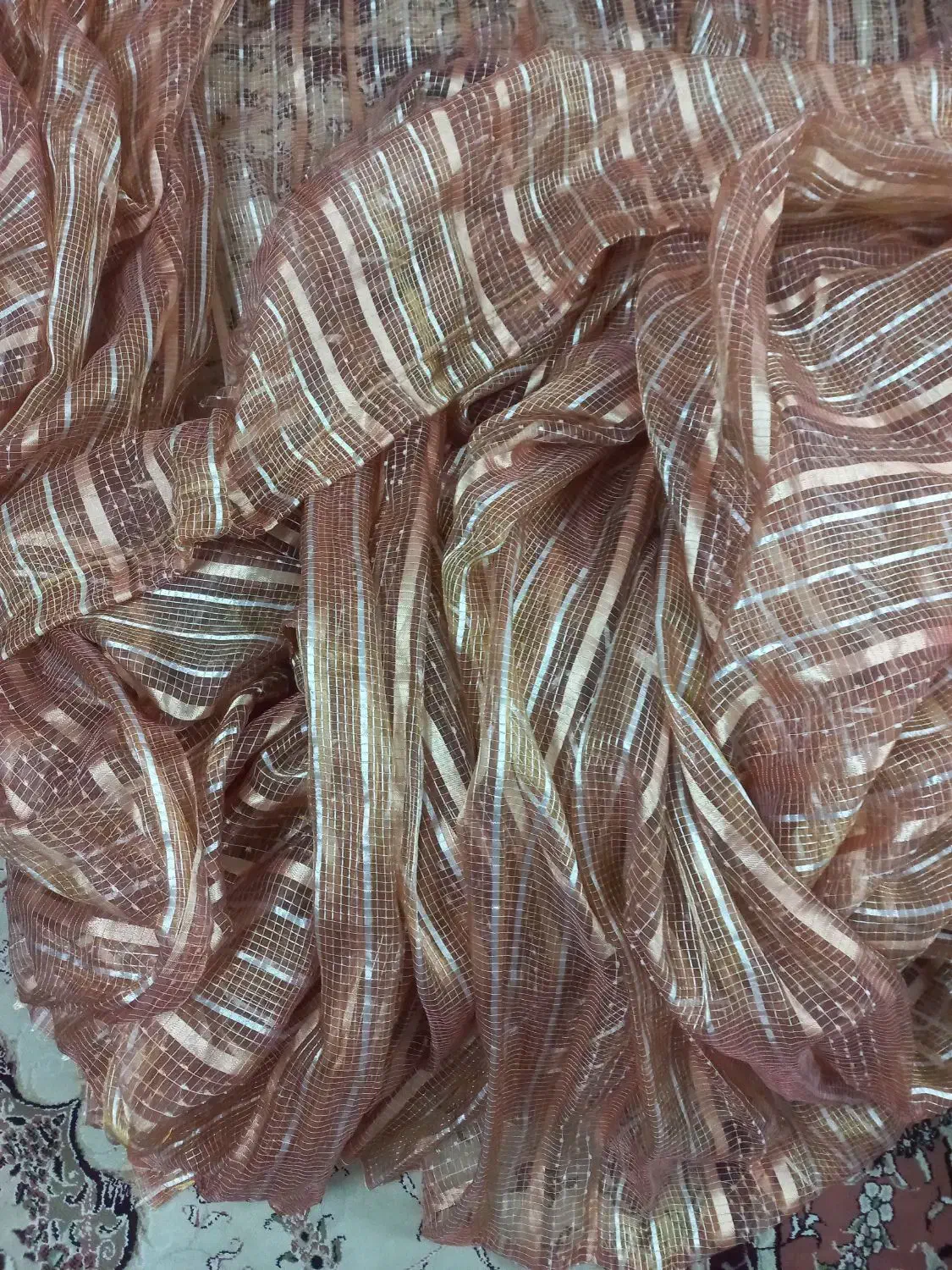 پرده|پرده، رانر، رومیزی|قم, شهرک امام حسن|دیوار