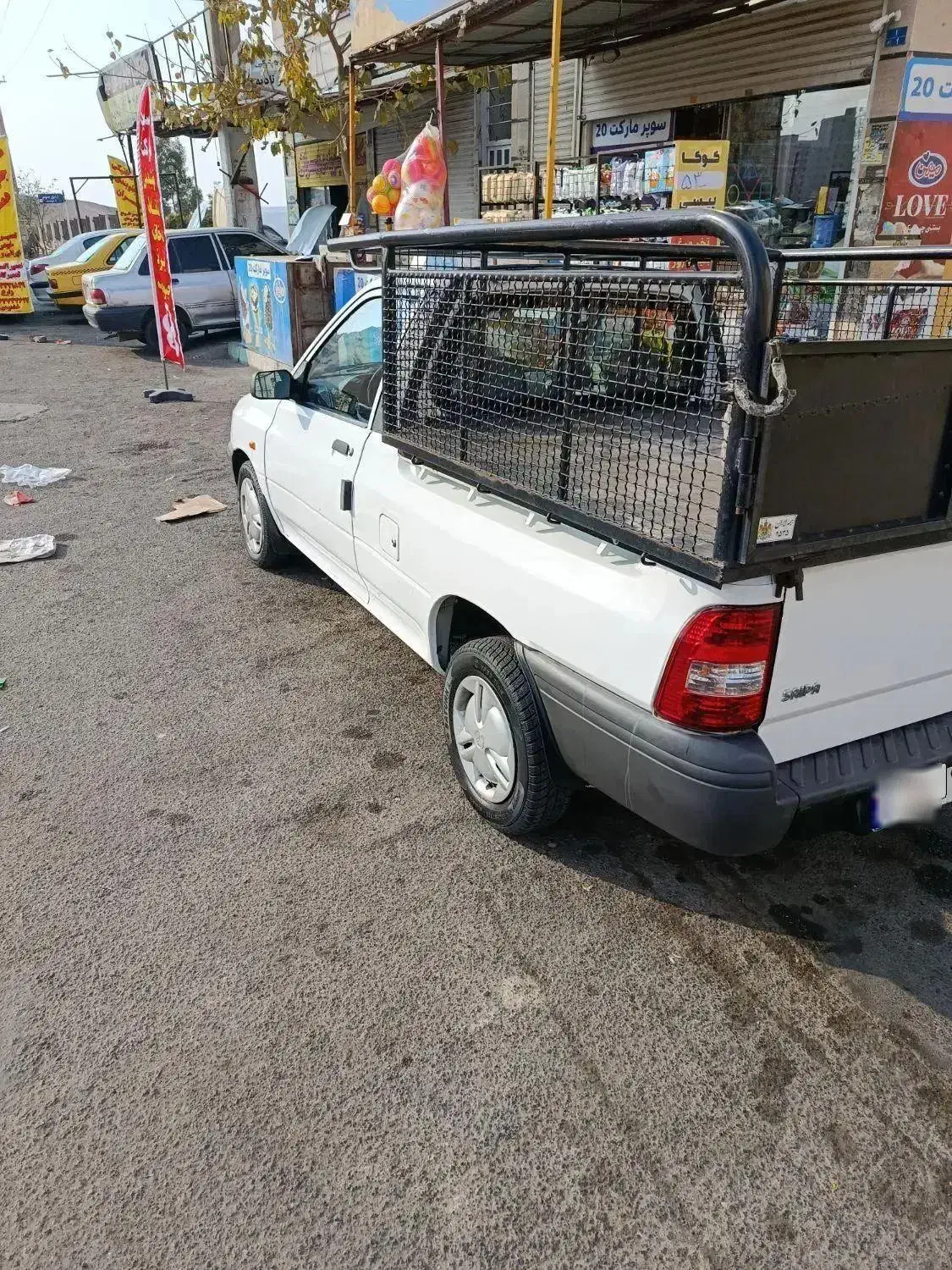 پراید وانت مدل ۹۷ بی رنگ معاوضه|خودرو سواری و وانت|پرند, فاز ۲|دیوار