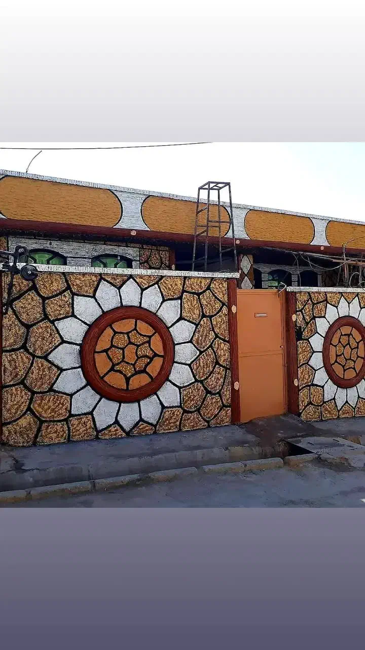 اجرا نمای ساختمان طرح سنگ و چوب|خدمات پیشه و مهارت|دهدشت, |دیوار