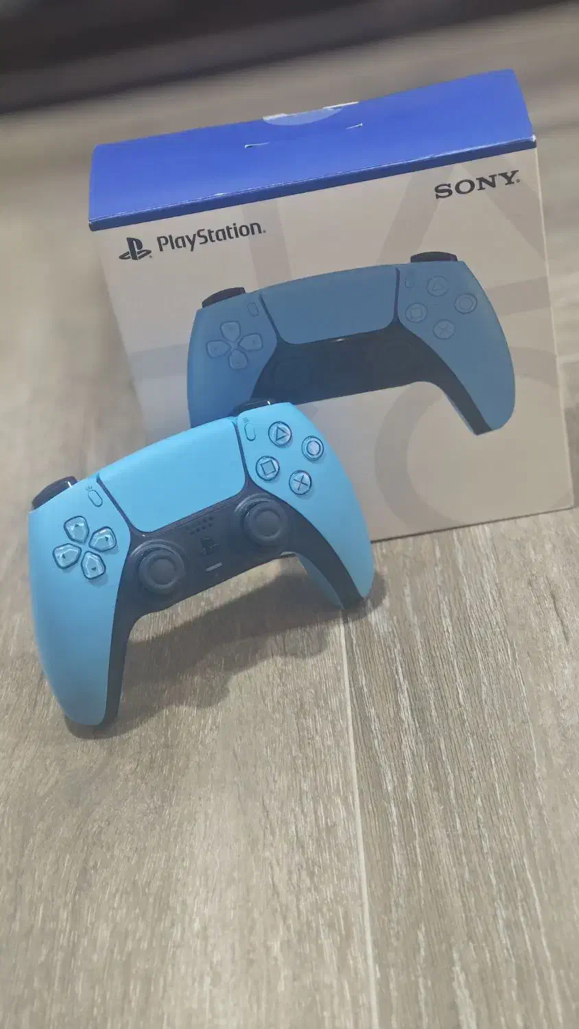دسته کاملا اورجینال PS5 رنگ آبی|کنسول، بازی ویدئویی و آنلاین|قم, انسجام|دیوار