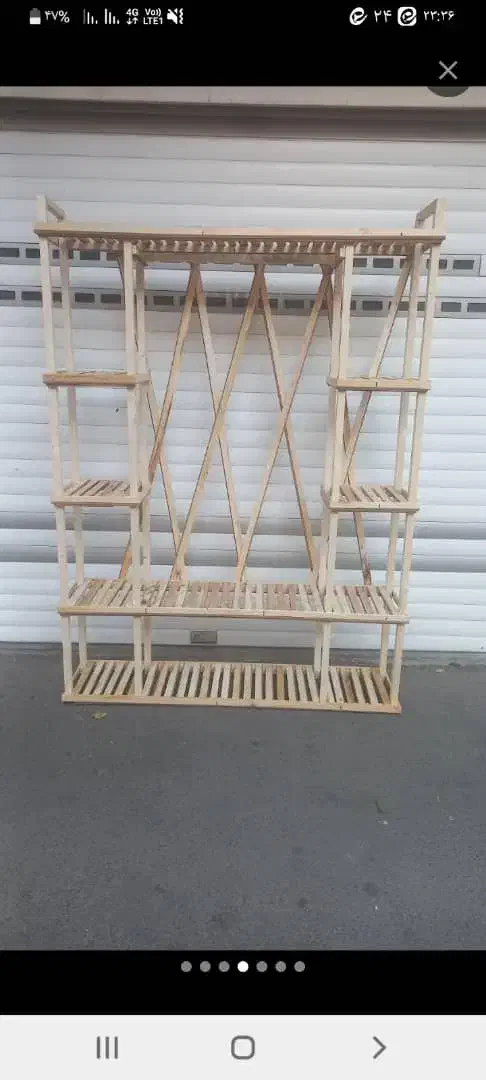 رگال لباس چوبی خیلی محکم کد۰۰۴۰|جاکفشی، کمد، دراور|تبریز, |دیوار