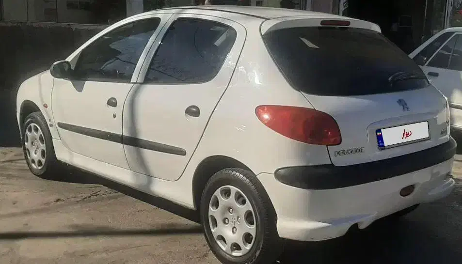 206 تیپ ۲ مدل ۹۵ شاسی پلمپ|خودرو سواری و وانت|قوچان, |دیوار