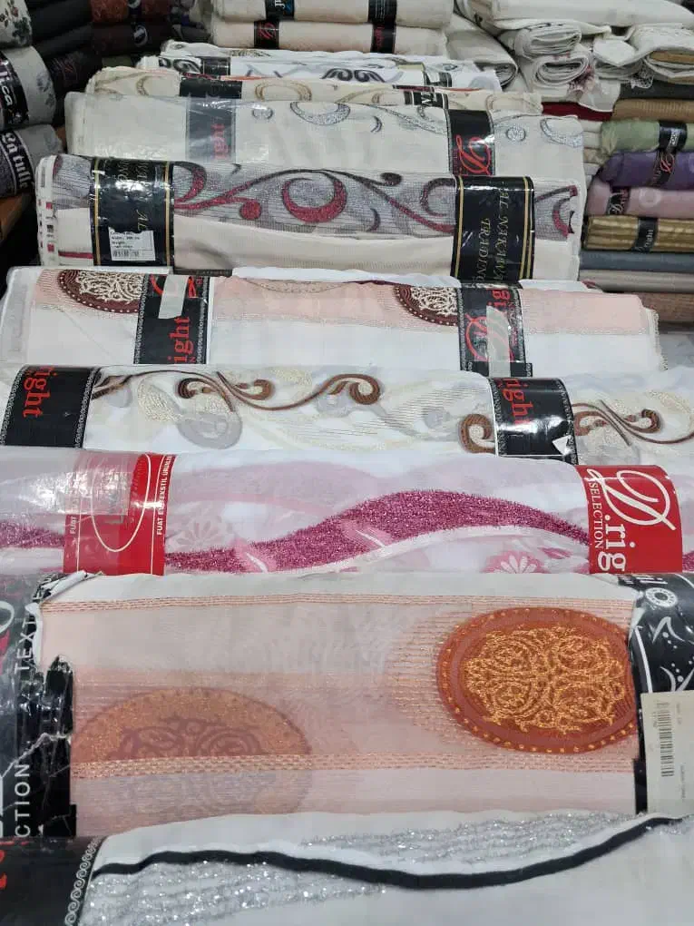 پارچه پرده ای|پرده، رانر، رومیزی|بهشهر, |دیوار