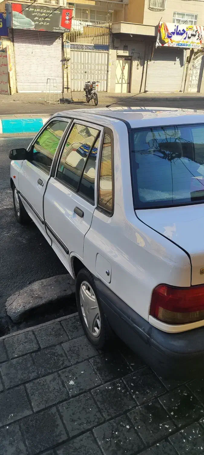 پراید sx مدل ۹۰ سفید|خودرو سواری و وانت|تهران, شوش (باغ آذری)|دیوار
