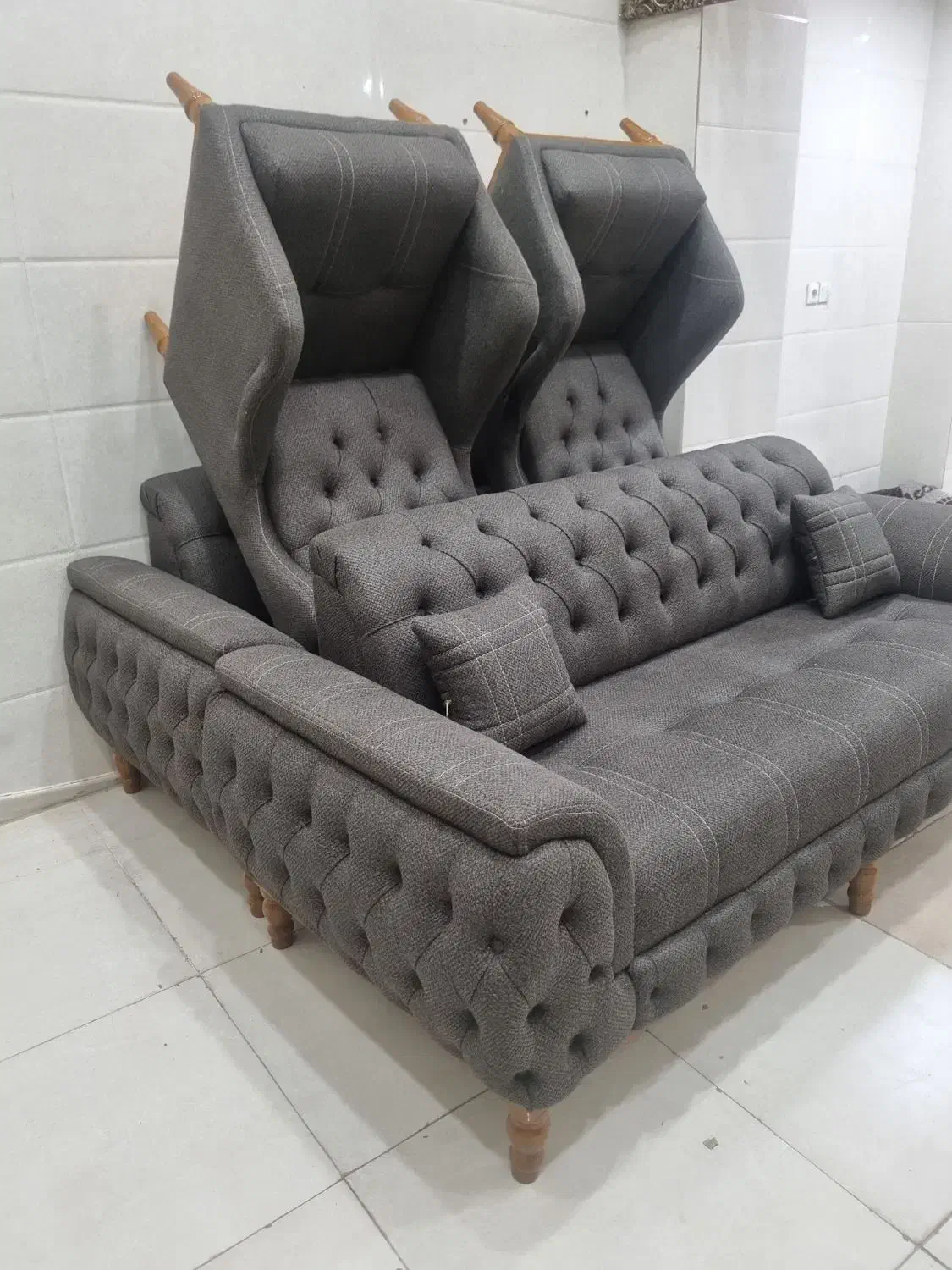 مبل چستر اقساطی|مبلمان خانگی و میز عسلی|دوگنبدان, |دیوار