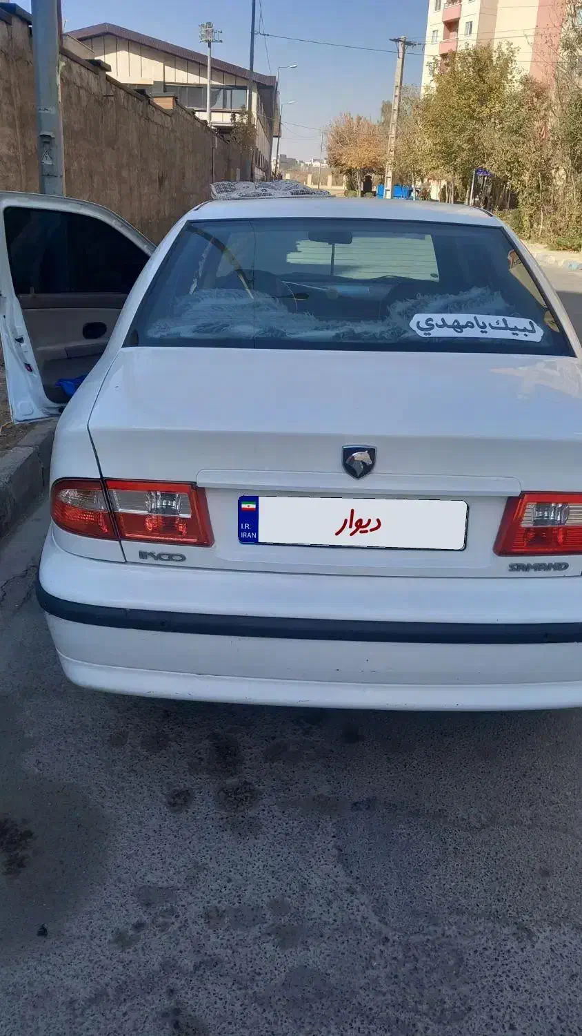 سمند بی رنگ وضربه تک برگ سند|خودرو سواری و وانت|اراک, |دیوار