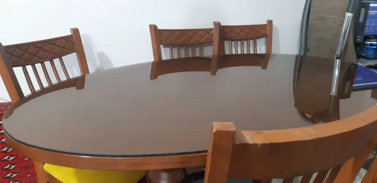 میز غذاخوری شش نفره|میز و صندلی غذاخوری|گرگان, |دیوار