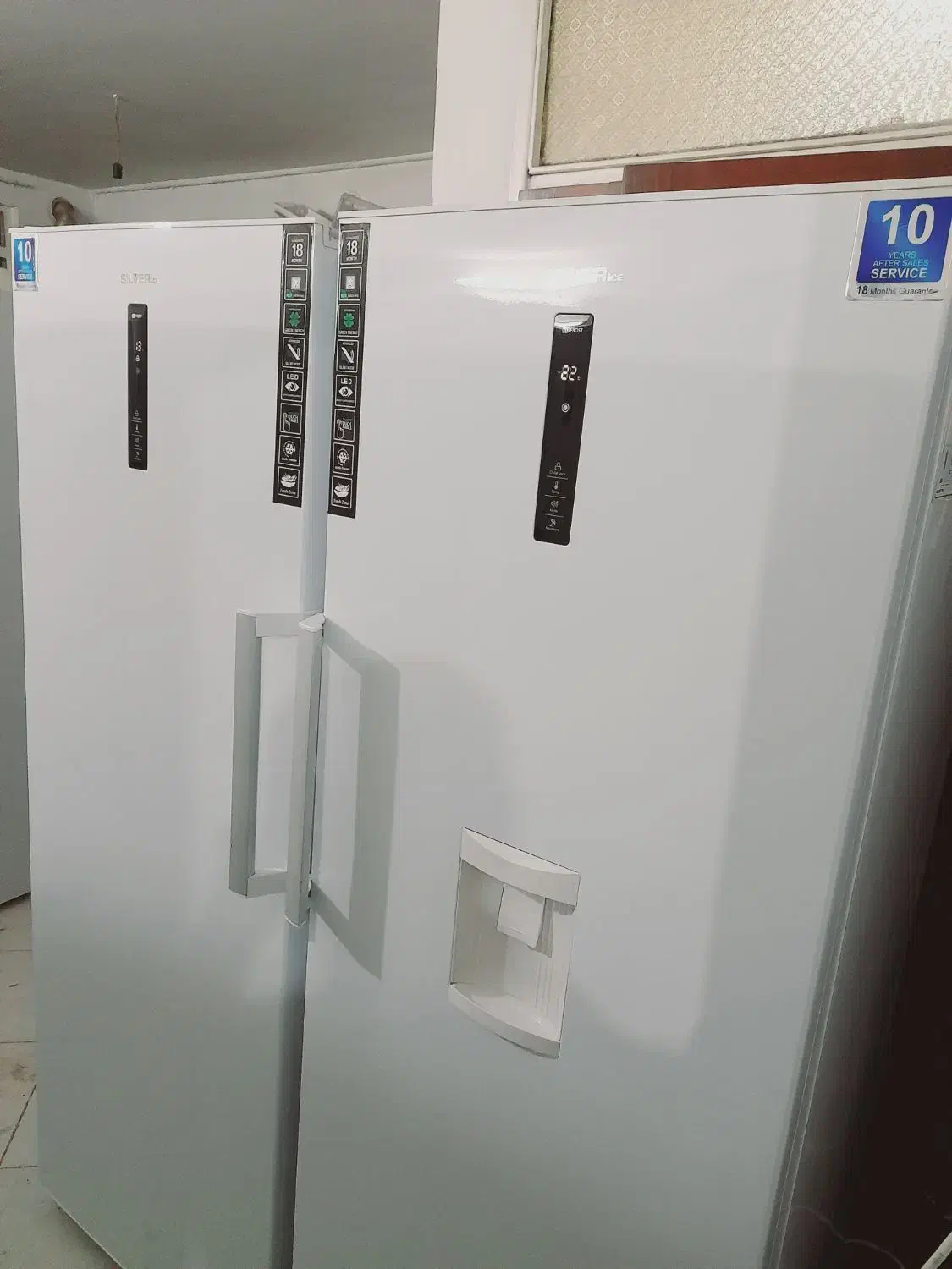 یخچال دوقلو خونگی سیلور درحدجهیزیه سالم|یخچال و فریزر|خاوران, |دیوار