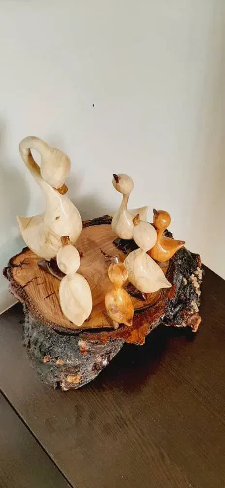 انواع صنایع دستی ومجسمه چوبی و ظروف چوبی|صنایع دستی و سایر لوازم تزئینی|تهران, زعفرانیه|دیوار