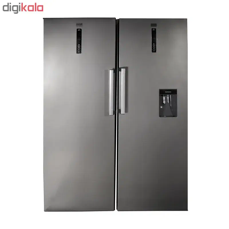 یخچال دوقلو سیلور آیس نقره|یخچال و فریزر|بستان آباد, |دیوار