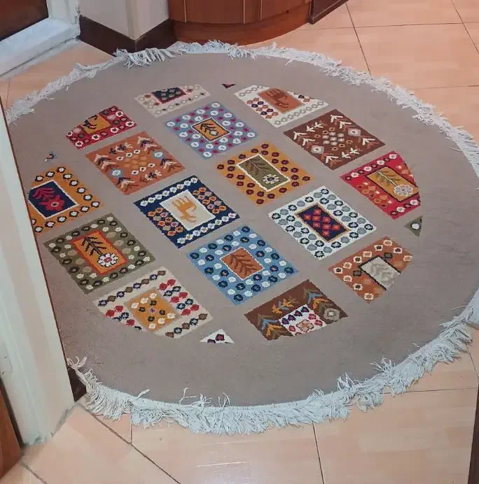 گلیم فرش|فرش|اصفهان, لنبان|دیوار