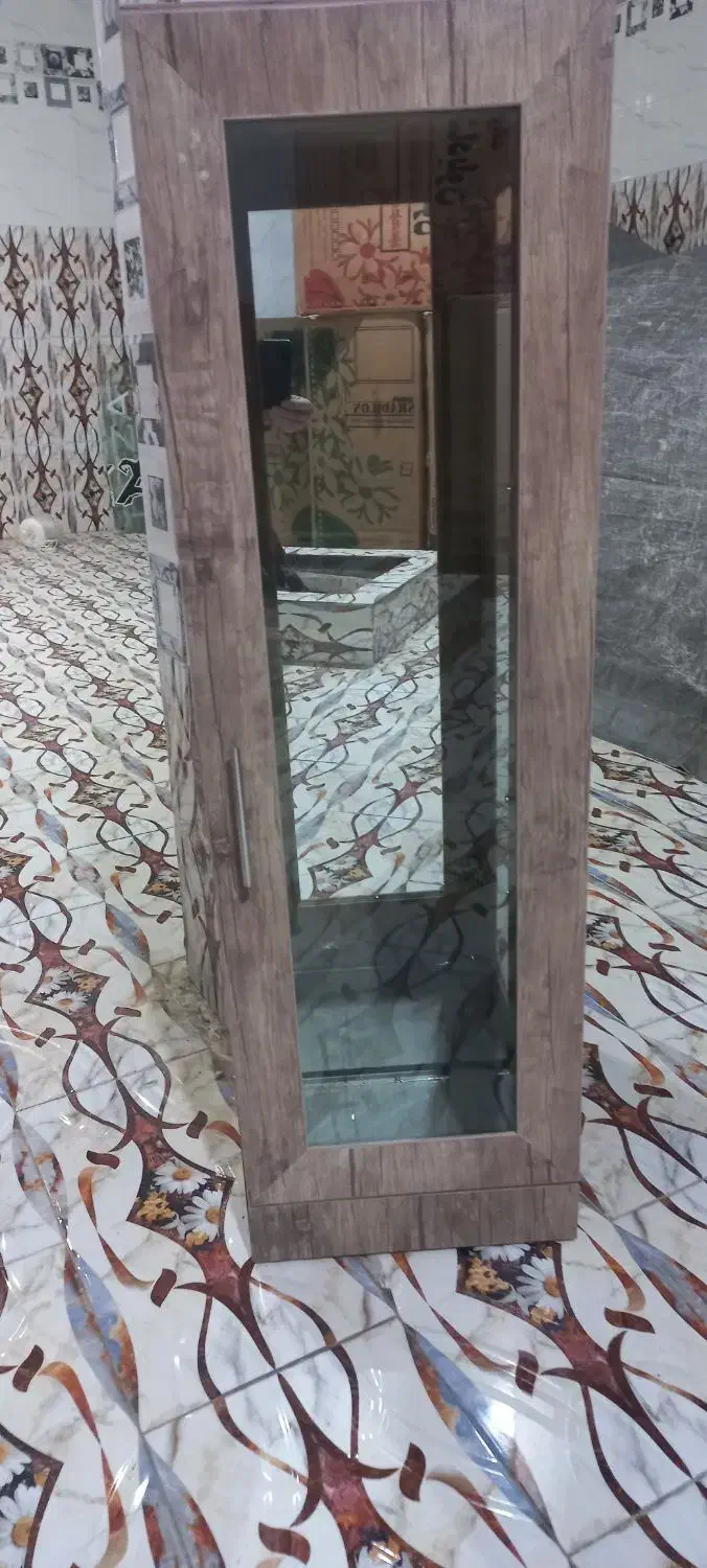 بوفه ام دی ف وچهار طبقه با شیشه|بوفه، ویترین، کنسول|مهاباد (آذربایجان غربی), |دیوار