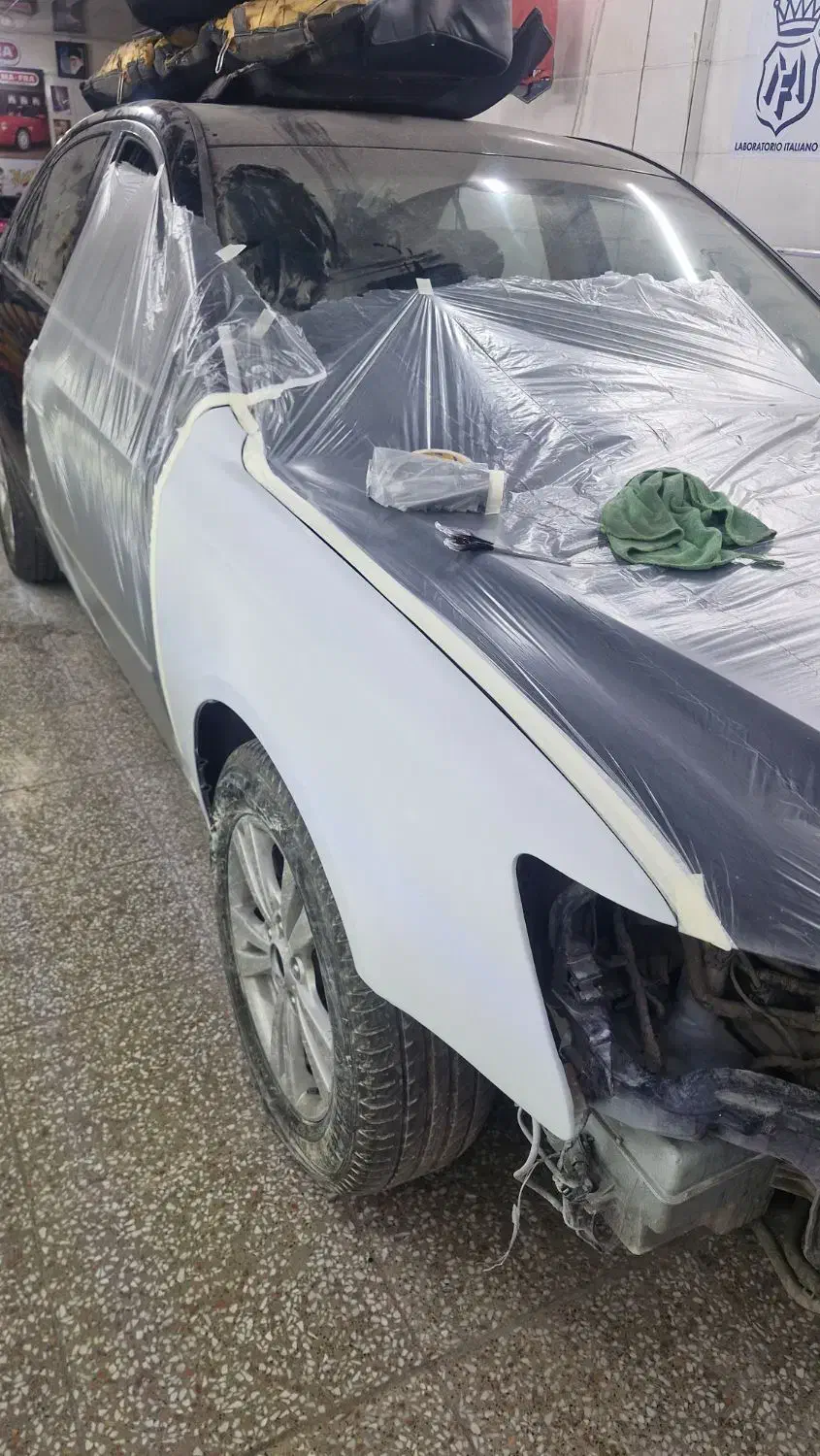 تمام رنگ خودرو چکی|خدمات موتور و ماشین|قم, دانش|دیوار