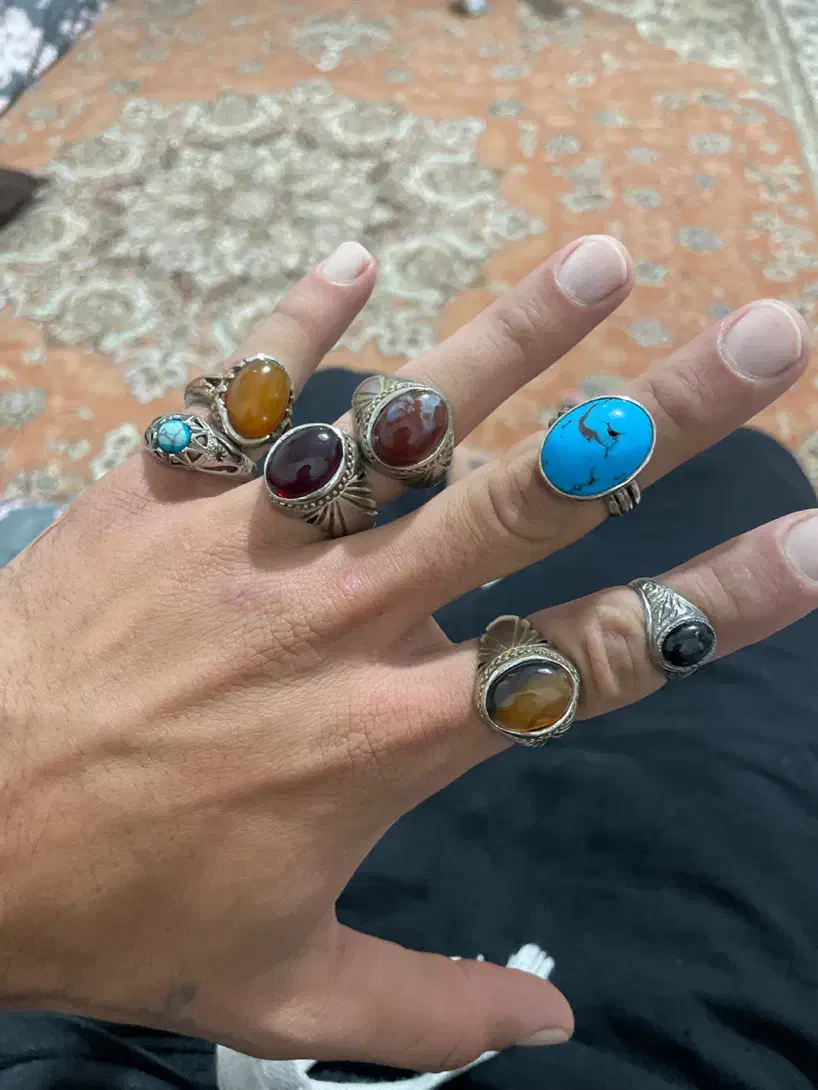 انگشتر دست ساز|زیورآلات و اکسسوری|قم, تولید دارو و یخچال|دیوار