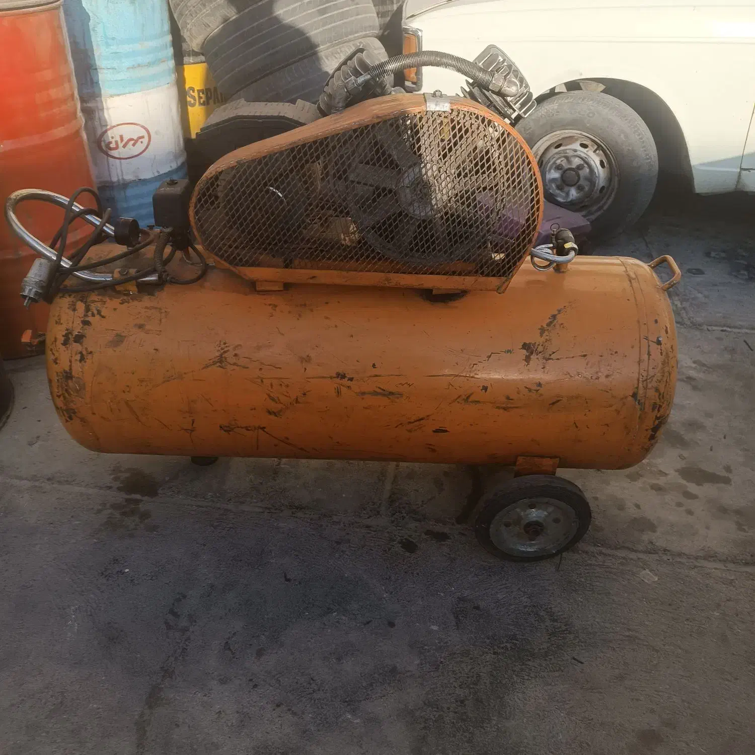 پمپ باد 200 لیتری|ابزارآلات|شاهرود, |دیوار