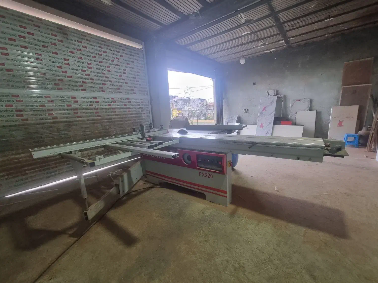 دستگاه برش ورق ام دی اف +پمپ ومکنده|ماشینآلات صنعتی|اسالم, |دیوار