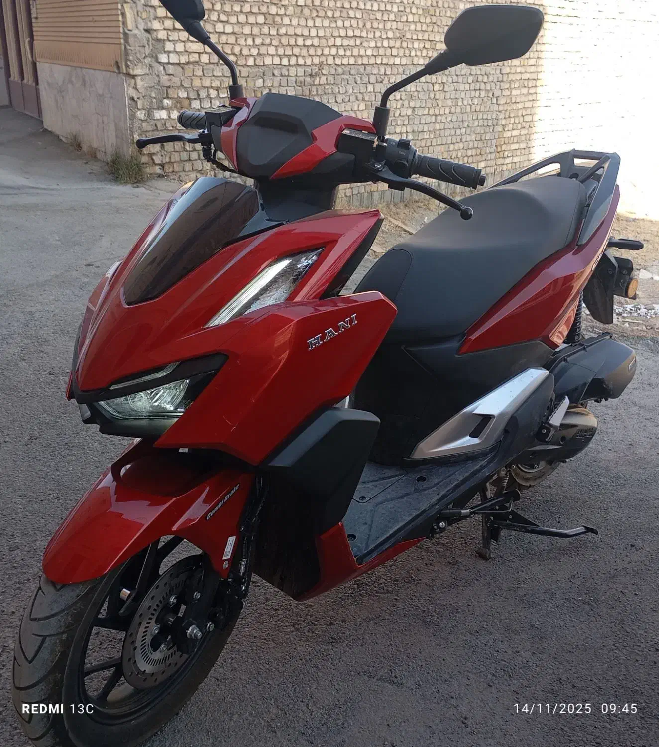 موتور هانی ۱۶۰آب خنک|موتورسیکلت|مبارکه, |دیوار