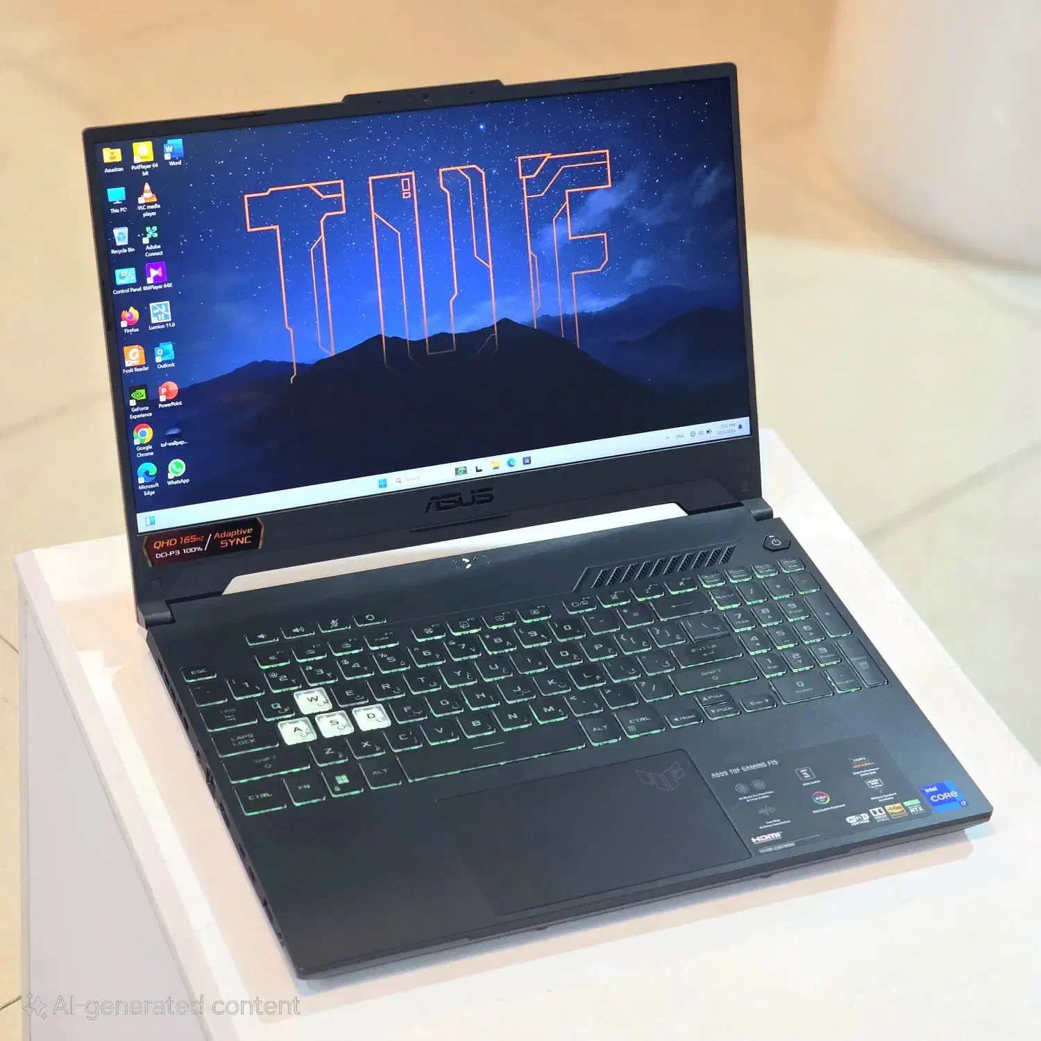 لپتاپ ایسوس ASUS TUF Gaming FX507ZR گرافیک RTX3070|رایانه همراه|شیراز, ملاصدرا|دیوار