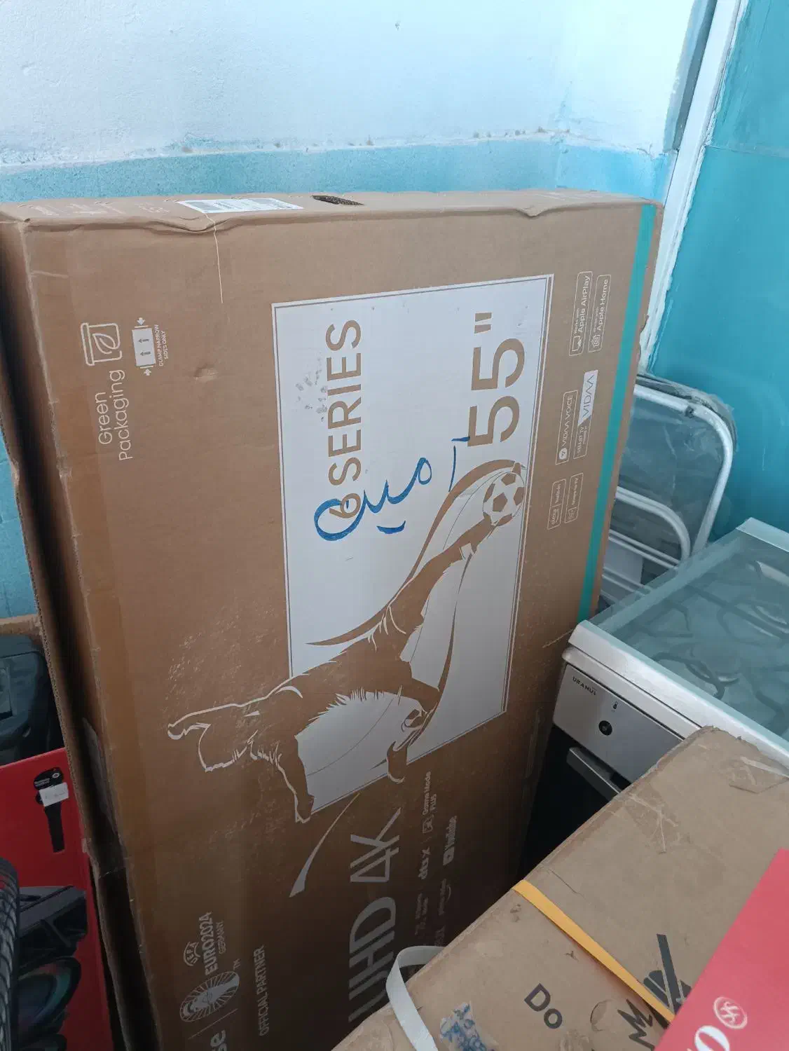 تلویزیون 55 اینچ هایسنس مدل A62NS|تلویزیون و پروژکتور|شادگان, |دیوار