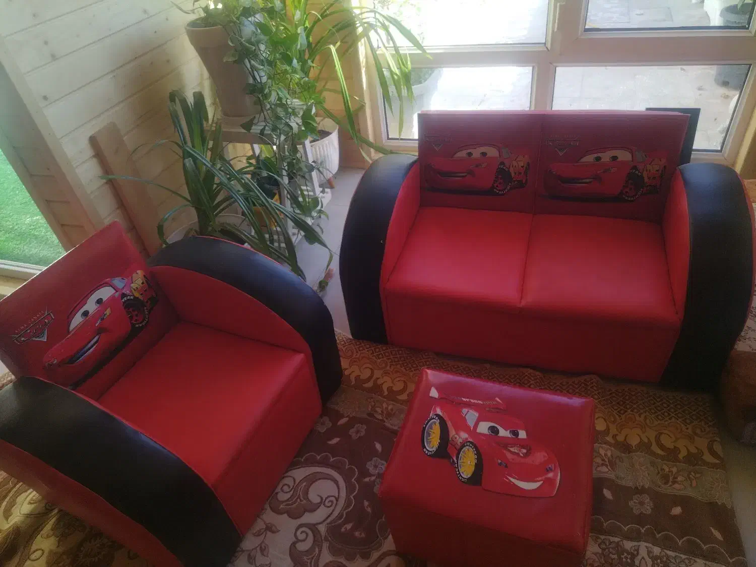 مبلمان بچه سه نفره 2500|تخت و صندلی بچه|کنگاور, |دیوار