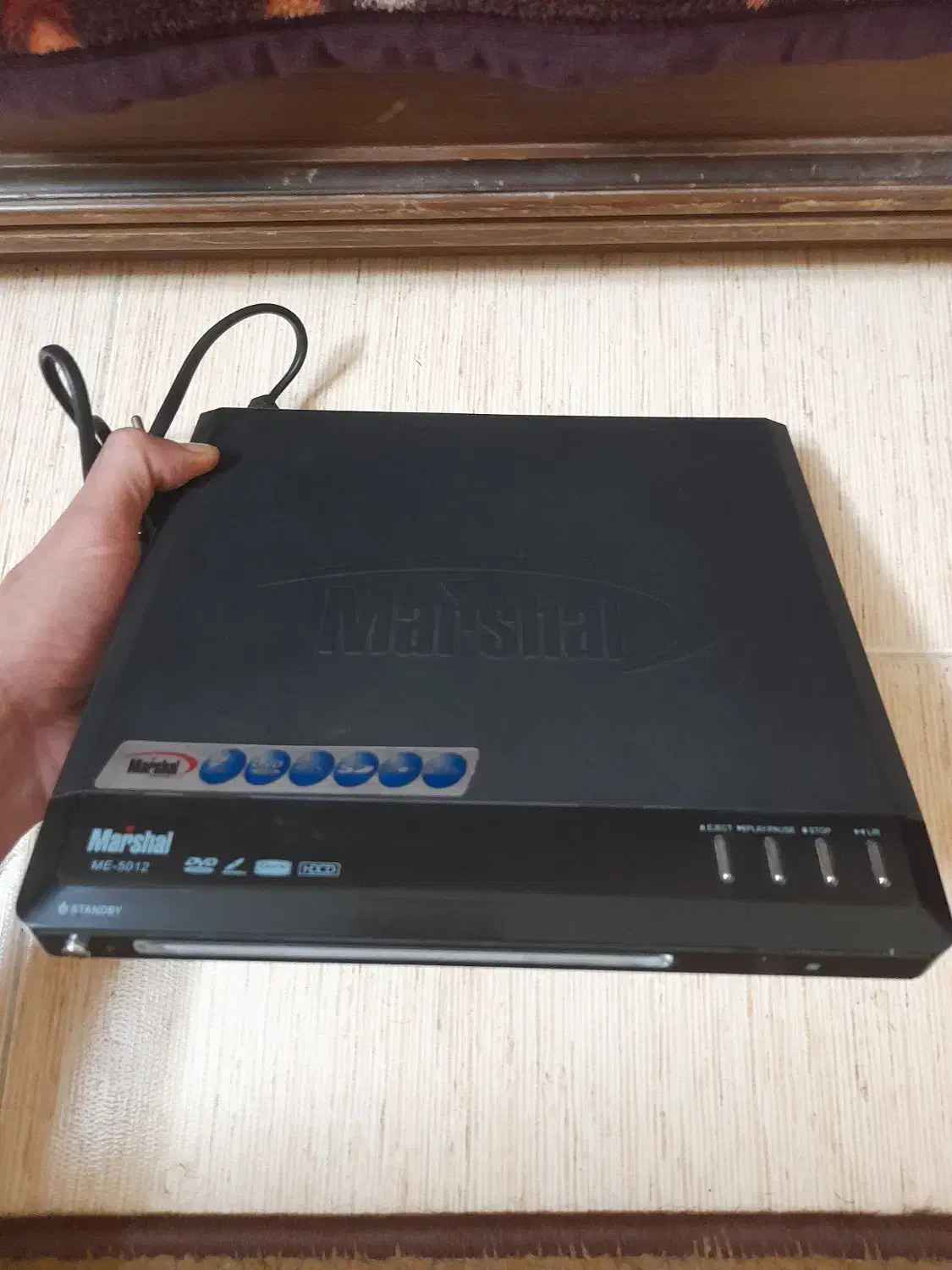 دی وی دی ( DVDplayer) پلیر مدل 5012 مارشال|پخشکننده DVD و ویدیو|لنگرود, |دیوار