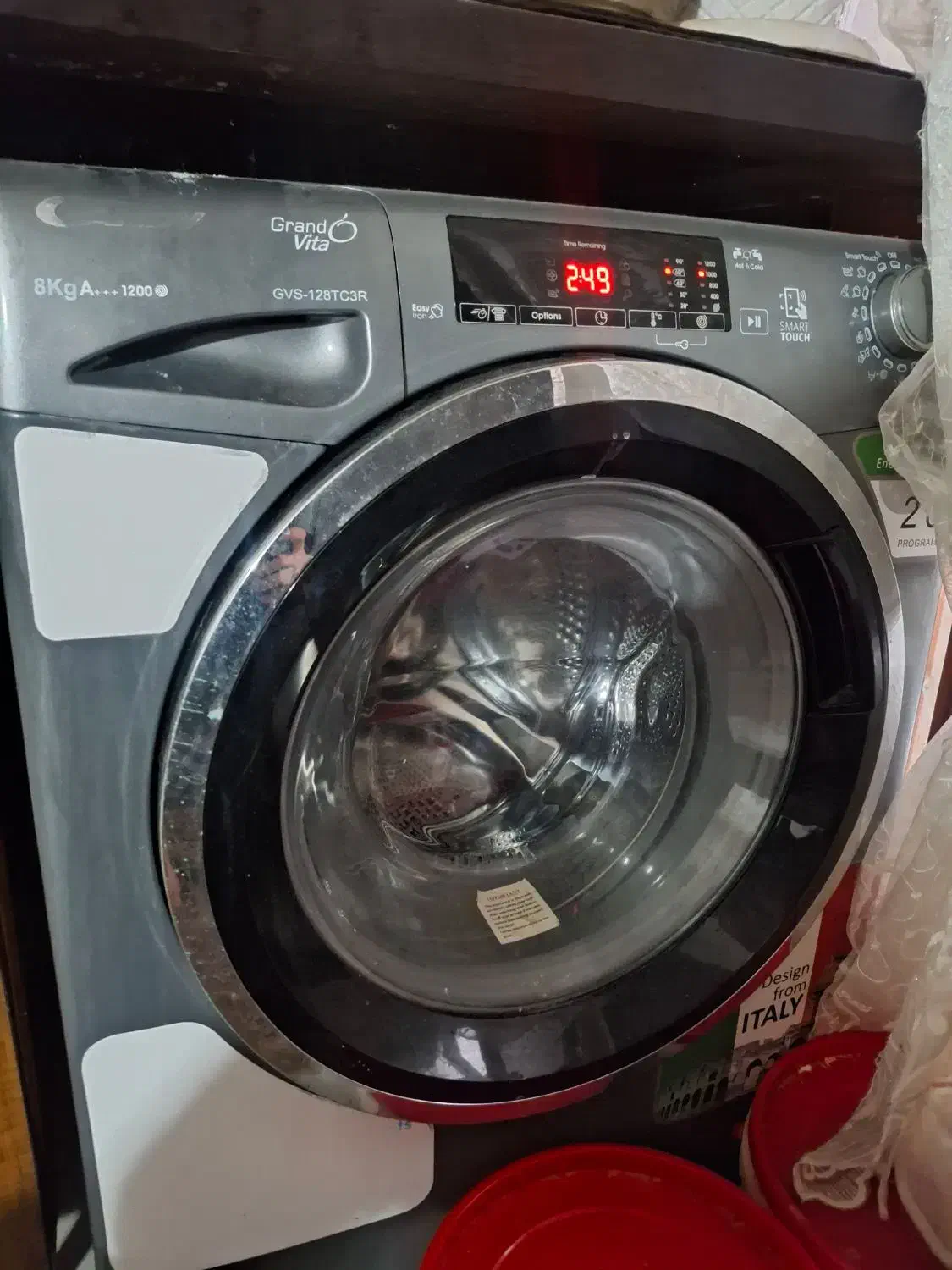 لباسشویی ۸ کیلویی کندی ایتالیا،تمام اتوماتیک|ماشین لباسشویی و خشککن لباس|رشت, ولکس|دیوار