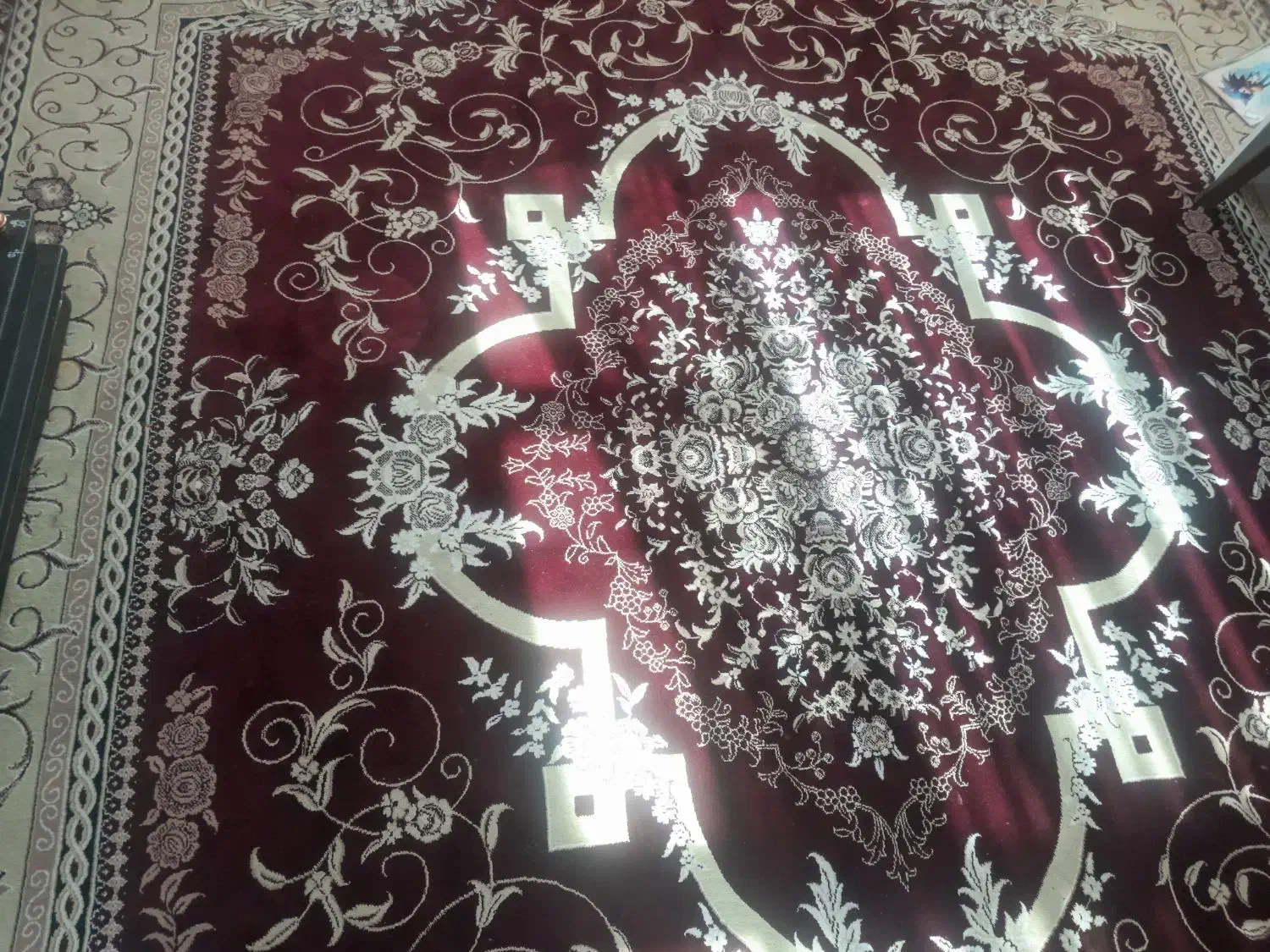 فرش ۱۲متری|فرش|بن, |دیوار