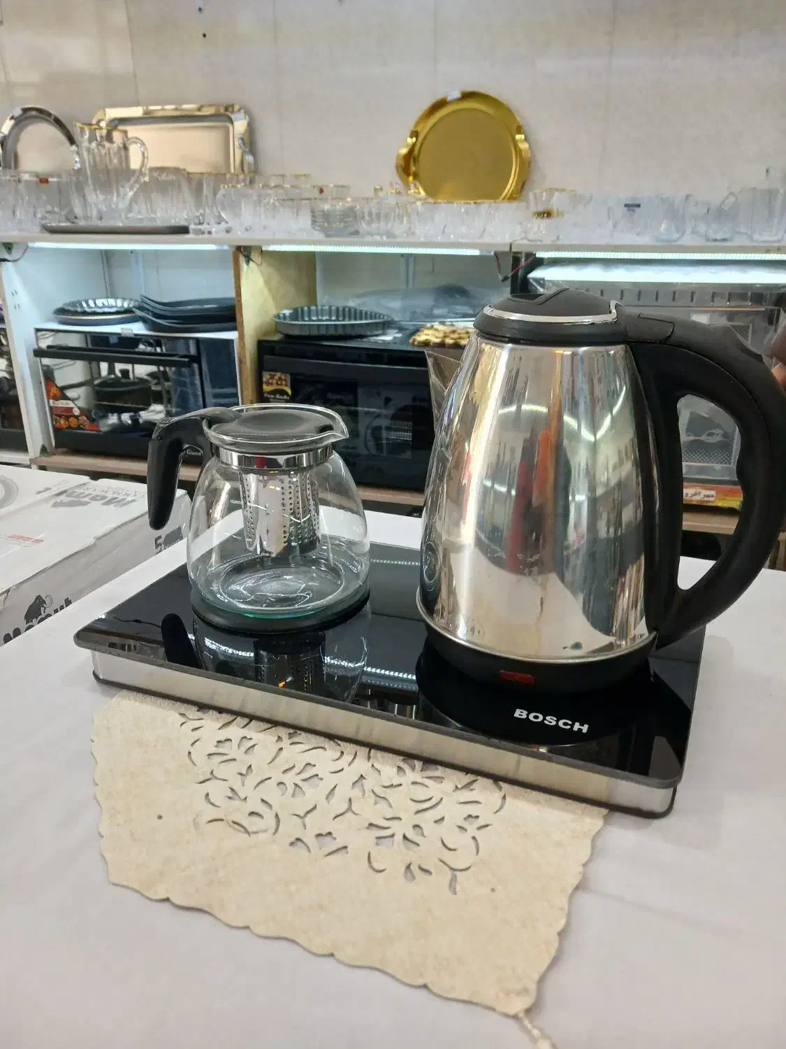 چایساز|سماور، چای‌ساز، قهوه‌ساز|گرمدره, |دیوار