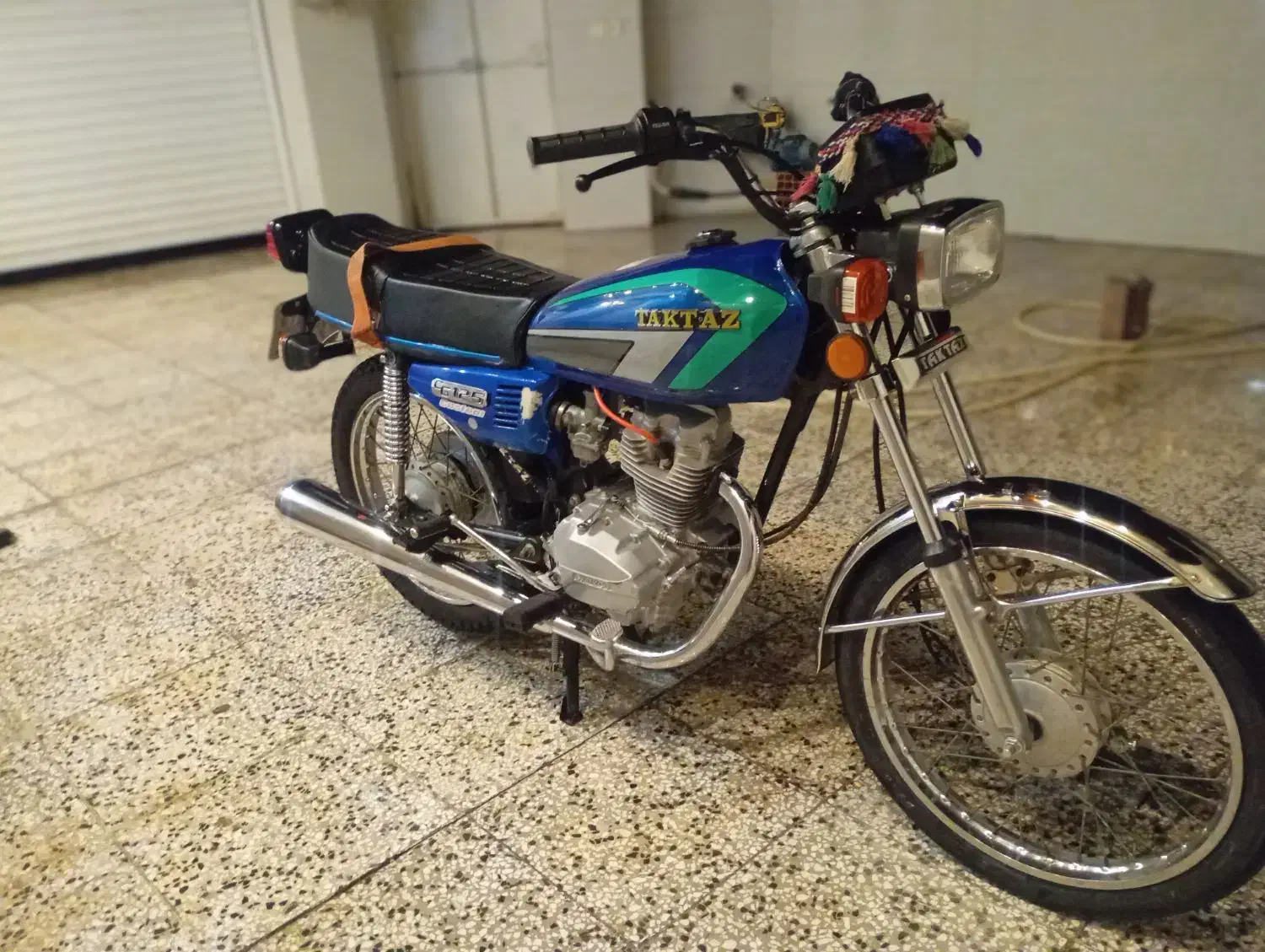 125تکتاز|موتورسیکلت|گنبد کاووس, |دیوار