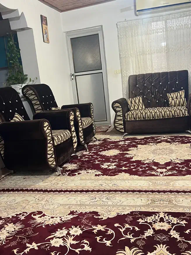 مبل هشت نفره|مبلمان خانگی و میز عسلی|خرم‌آباد (تنکابن), |دیوار